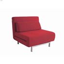 JM_Chair Bed - Red Fabric SKU176016