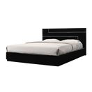 JNM Lucca Black King Size Bed