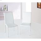 J&M FURNITURE_Dining Chair - White SKU17779