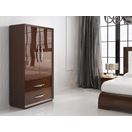 ESF_Carmen Walnut 2- Door Wardrobe