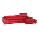 JM FURNITURE A973b Red Sectional Right Facing