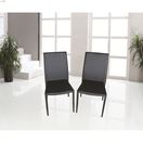 J&M FURNITURE_Dining Chair - Black SKU17779