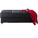 Elegant Santa Glory Black Ottoman