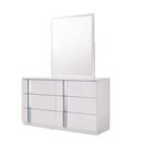 Palermo White Dresser Mirror