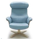 Jm Karma Blue Lounge Chair
