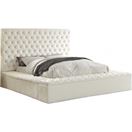 Bliss Queen White Bed