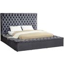 Bliss King Grey Bed