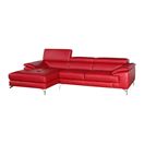 JM FURNITURE A973b Red Sectional Left Facing