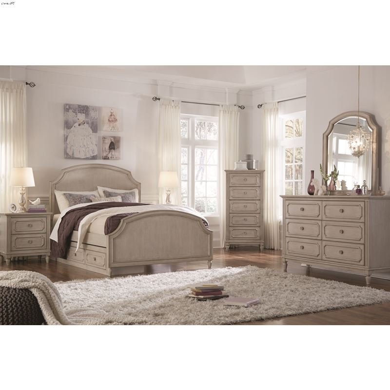 LEGACY_Emma_Twin 5pc Panel Bed Set_Vintage Taupe