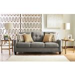 Daylon Tufted Graphite Fabric Sofa 42304-2