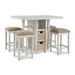 Robbinsdale 5pc Counter Height Dining Table and Bar Stools D623-223