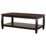 Dixon Espresso Rectangular Wood Coffee Table 70-4