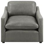 Grayson Grey Leather Chair 506773-2