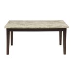 Homelegance Decatur Marble Dining Table 2456-64WM