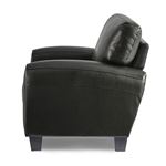 Rubin Black Bonded Leather Chair 9734BK-1 by Homelegance 2