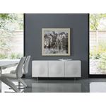 Moon High Gloss White Lacquer Buffet - 4