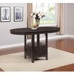 Lavon Oval Espresso Counter Height Dining Table-4