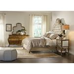 Sanctuary Bling Tufted Bed Upholstered Bed-3