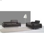 A973 Slate Grey Leather Sofa-2