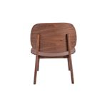 Priest Lounge Chair 100152 Walnut - 4