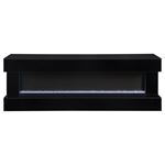 Vallerie 71 inch Black TV Stand with Visual Fla-4