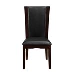 Homelegance Daisy Brown Dining Side Chair 710S Front