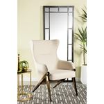 Walker Cream and Bronze Accent Chair 903052-2