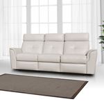 Modern White Italian Leather Sofa 8501 By ESF Furniture 2