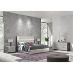 Stonage Premium Light Grey Panel Bedroom Set