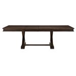 Cardano Double Pedestal Trestle Dining Table 1689-96 side