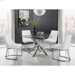 Galaxy Clear Glass Dining Table 2