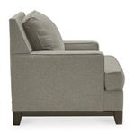 Kaywood Granite Fabric Chair with Wood Trim 563-4