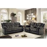 Laurelton Chocolate Reclining Loveseat 9636-2 in set