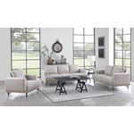 Kester Beige Fabric Accent Chair 509183-2