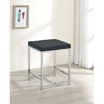 Afshan Dark Grey Vanity Stool 935924-2