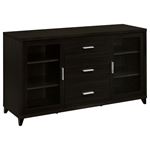 Lewes Cappuccino 60 inch 3 Drawer TV Stand 700881