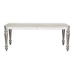 Orsina Silver Dining Table 5477N-96 by Homelegance side open