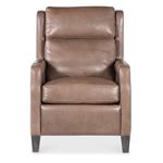 Nelson Light Mocha Leather Power Recliner with-4