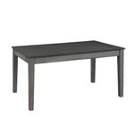Armhurst Distressed Grey Dining Table 5706-60 by Homelegance side