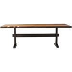 Bexley Live Edge Trestle Dining Table 110331 by Coaster Front
