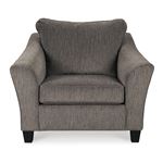 Nemoli Slate Fabric Oversized Chair 45806-2