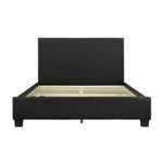 Lorenzi Black Upholstered Full Size Bed 2220F-2