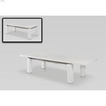 Modrest Maxi Modern White Dining Table 2