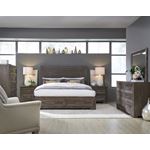 Facets Queen Panel Bed with Storage Footboard in-2