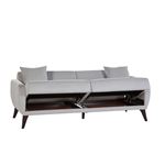 Flexy Zigana Light Grey Sofa Bed in a Box-2