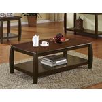 Dixon Espresso Rectangular Wood Coffee Table 70-2