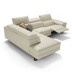 Ruben Italian Leather Sectional recliner 2