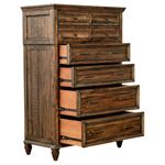Coaster Avenue Burnished Brown Chest 223035 5