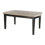 Cristo Genuine Marble Dining Table 5070-64 side