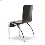 Y03 - Modern Black Dining Chair-4